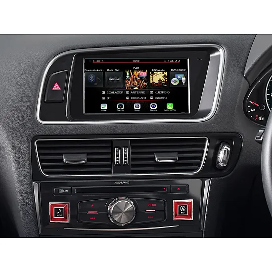 Alpine X703D Audi Q5 - TomTom Navigation DAB+ Apple Carplay Android Auto Alpine X703D Audi Q5 - TomTom Navigation DAB+ Apple Carplay Android Auto