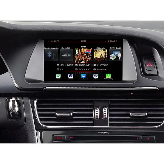 Alpine X703D Audi A4 - TomTom Navigation DAB+ Apple Carplay Android Auto Alpine X703D Audi A4 - TomTom Navigation DAB+ Apple Carplay Android Auto