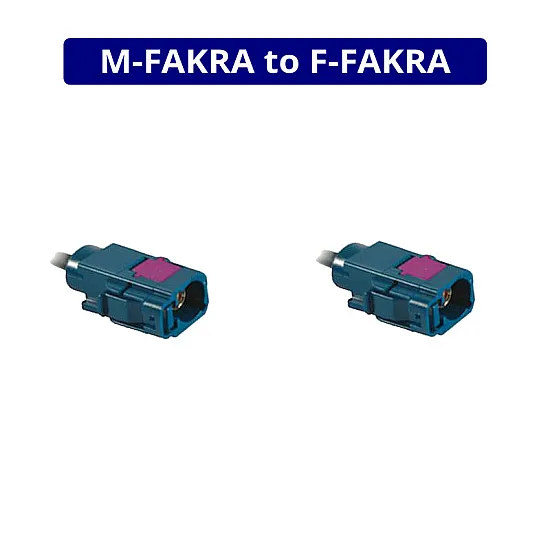 DAB & DVB-T Extension & Power - Male to Female Fakra - 5 Metres - ANC7581195 DAB & DVB-T Extension & Power - Male to Female Fakra - 5 Metres - ANC7581195