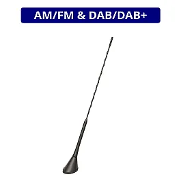 Digital Radio DAB & AM/FM Whip Roof Mount Antenna  - ANC7677850 Digital Radio DAB & AM/FM Whip Roof Mount Antenna  - ANC7677850