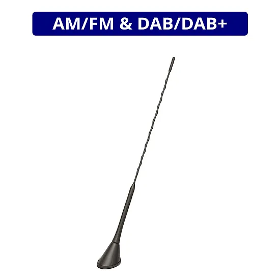 Digital Radio DAB & AM/FM Whip Roof Mount Antenna - ANC7677850 Digital Radio DAB & AM/FM Whip Roof Mount Antenna - ANC7677850