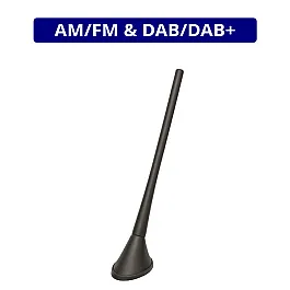 Calearo Digital Radio DAB/DAB+ & AM/FM Short Rod Active Roof Mount Antenna  - ANC7677855 Calearo Digital Radio DAB/DAB+ & AM/FM Short Rod Active Roof Mount Antenna  - ANC7677855