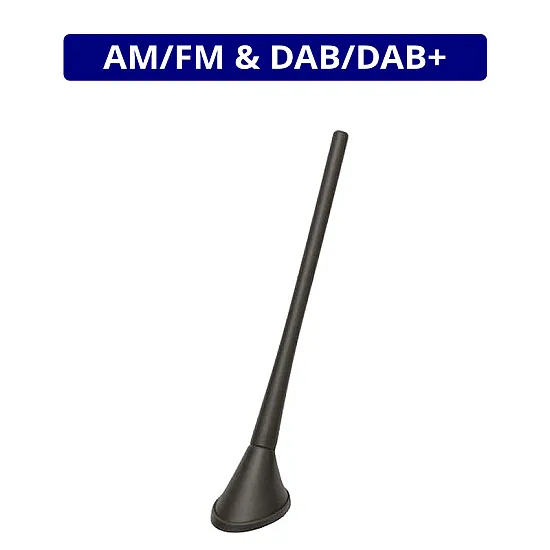 Calearo Digital Radio DAB/DAB+ & AM/FM Short Rod Active Roof Mount Antenna - ANC7677855 Calearo Digital Radio DAB/DAB+ & AM/FM Short Rod Active Roof Mount Antenna - ANC7677855