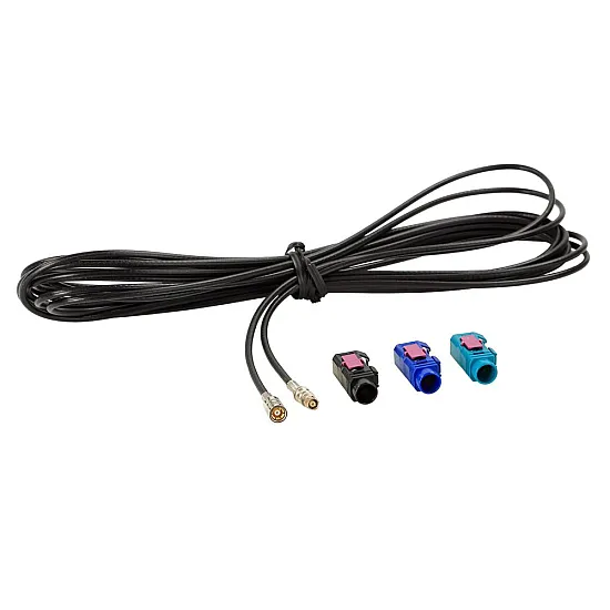 Calearo DAB & GPS Extension - Fakra Female To SMB Female - 5 Metres Calearo DAB & GPS Extension - Fakra Female To SMB Female - 5 Metres