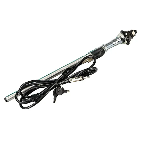 Calearo ANC7677153 AM/FM Universal Telescopic Wing Mount Antenna - Chrome Calearo ANC7677153 AM/FM Universal Telescopic Wing Mount Antenna - Chrome