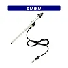 Calearo ANC7677153 AM/FM Universal Telescopic Wing Mount Antenna - Chrome Calearo ANC7677153 AM/FM Universal Telescopic Wing Mount Antenna - Chrome