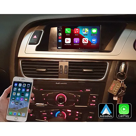 Audi Apple CarPlay & Android Auto Retrofit Upgrade A4 A5 Q5 Audi Apple CarPlay & Android Auto Retrofit Upgrade A4 A5 Q5