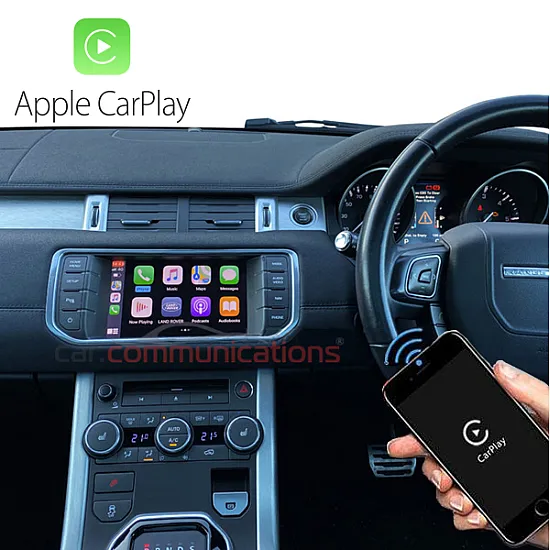 Land Rover Range Rover Evoque & Discovery 4 Wireless Apple CarPlay & Android Auto Retrofit Upgrade (Gen3) Land Rover Range Rover Evoque & Discovery 4 Wireless Apple CarPlay & Android Auto Retrofit Upgrade (Gen3)