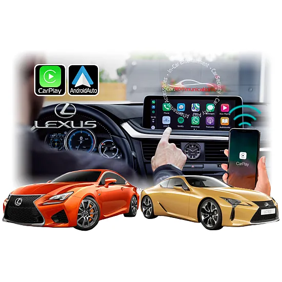 Lexus Apple CarPlay & Android Auto Retrofit Upgrade - Rotary Control Knob Lexus Apple CarPlay & Android Auto Retrofit Upgrade - Rotary Control Knob