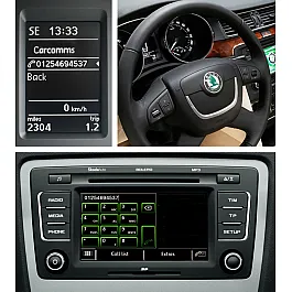 Genuine Skoda OEM Latest Bluetooth Handsfree Telephone & Wireless Music Streaming