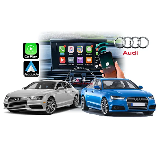 Audi A6 A7 Apple CarPlay & Android Auto Retrofit Upgrade - MMI 3G