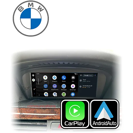 BMW 3-Series Wireless Apple CarPlay / Android Auto / Mirroring Retrofit Upgrade - CCC BMW 3-Series Wireless Apple CarPlay / Android Auto / Mirroring Retrofit Upgrade - CCC