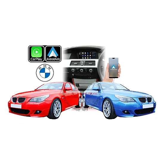 BMW 5-series Wireless Apple CarPlay / Android Auto / Mirroring Retrofit Upgrade - CCC