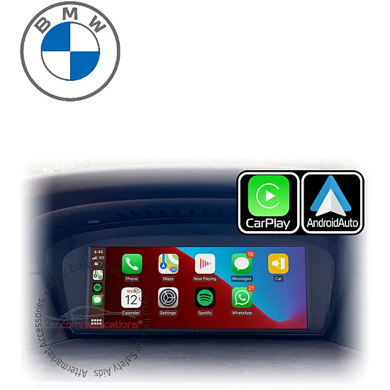 BMW 5-series Wireless Apple CarPlay / Android Auto / Mirroring Retrofit Upgrade - CCC