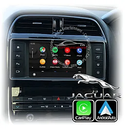 Jaguar XE Gen 4 Wireless Apple CarPlay / Android Auto / Mirroring Interface