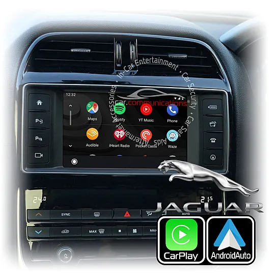 Jaguar F-Pace Gen 4 Wireless Apple CarPlay / Android Auto / Mirroring Interface Jaguar F-Pace Gen 4 Wireless Apple CarPlay / Android Auto / Mirroring Interface