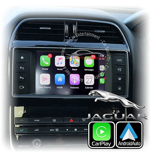 Jaguar F-Pace Gen 4 Wireless Apple CarPlay / Android Auto / Mirroring Interface Jaguar F-Pace Gen 4 Wireless Apple CarPlay / Android Auto / Mirroring Interface