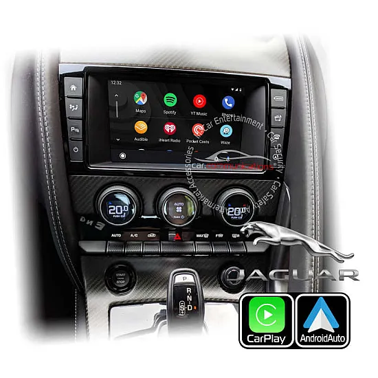 Jaguar F-Type Gen 4 Wireless Apple CarPlay / Android Auto / Mirroring Interface Jaguar F-Type Gen 4 Wireless Apple CarPlay / Android Auto / Mirroring Interface