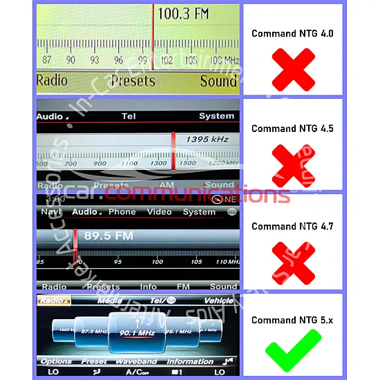 Mercedes Benz Wireless Apple CarPlay / Android Auto 3 in 1 OEM integration - NTG 5.0/5.1/5.2 Mercedes Benz Wireless Apple CarPlay / Android Auto 3 in 1 OEM integration - NTG 5.0/5.1/5.2
