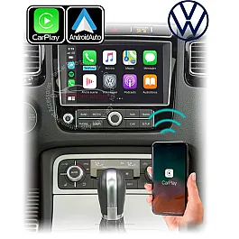 Volkswagen Touareg RCD850 RNS850 Wireless Apple CarPlay / Android Auto Interface