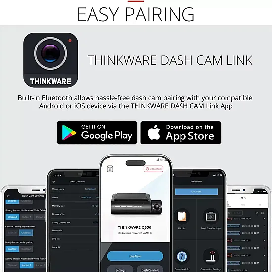 THINKWARE U1000 Plus 2CH 4K Ultra HD Front Facing Dash Camera THINKWARE U1000 Plus 2CH 4K Ultra HD Front Facing Dash Camera