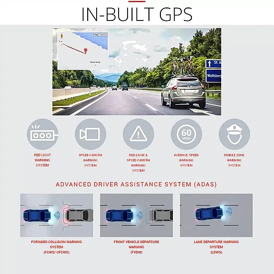 Thinkware Dash Cam Q850 2K QuadHD - Single Channel - Hard Wired - 32GB Thinkware Dash Cam Q850 2K QuadHD - Single Channel - Hard Wired - 32GB