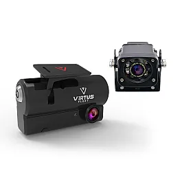 Virtus Fleet Titan II  2CH 1080p Dashcam - GPS - External IR Camera - 128GB - 15m Cable Virtus Fleet Titan II  2CH 1080p Dashcam - GPS - External IR Camera - 128GB - 15m Cable