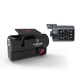 Virtus Fleet Titan II  2CH 1080p Dashcam - GPS - Internal IR Camera - 128GB - 1m Cable Virtus Fleet Titan II  2CH 1080p Dashcam - GPS - Internal IR Camera - 128GB - 1m Cable