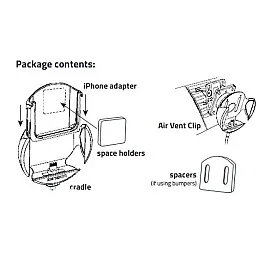 iPhone 5 cradle for Gateway - IP5LCRP