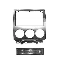 Connects2 Double Din Fascia Panel Adaptor For Mazda - Silver - FP-26-02 - CT24MZ05