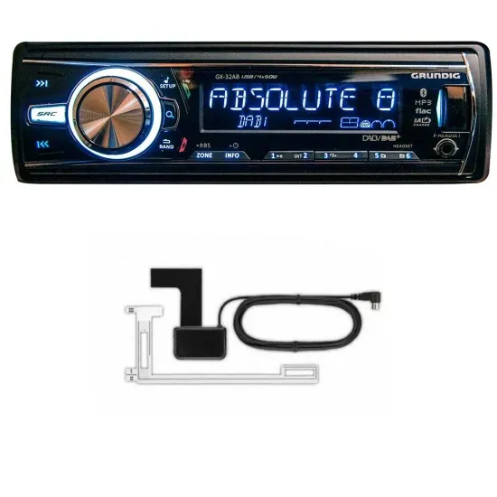 Grundig GX-32AB Car Stereo 1DIN Mechless DAB Bluetooth