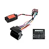 Ford (Oval Shape) Single DIN Car Stereo Upgrade Fitting Kit Black