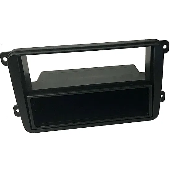 Skoda Fabia, Romster Single DIN Car stereo Upgrade Fitting Kit Double Fakra