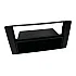 Ford (2002 Onwards) Single/Double DIN Car Stereo Fascia Adapter (MATT BLACK)