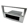 Holden Single DIN Car Stereo Fascia, SWC Fitting Kit (SHINY SILVER/ MATT CHROME) Holden Single DIN Car Stereo Fascia, SWC Fitting Kit (SHINY SILVER/ MATT CHROME)