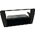 Audi A3, A4 Single/Double DIN Car Stereo Fascia Adapter (MATT BLACK)