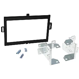 Mercedes Sprinter 2019-2023 Double DIN Car Stereo Fascia Adapter Panel (MATT BLACK)