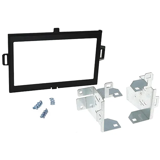 Mercedes Sprinter 2019-2023 Double DIN Car Stereo Fascia Adapter Panel (MATT BLACK)
