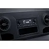 Mercedes Sprinter 2019-2023 Double DIN Car Stereo Fascia Adapter Panel (MATT BLACK)
