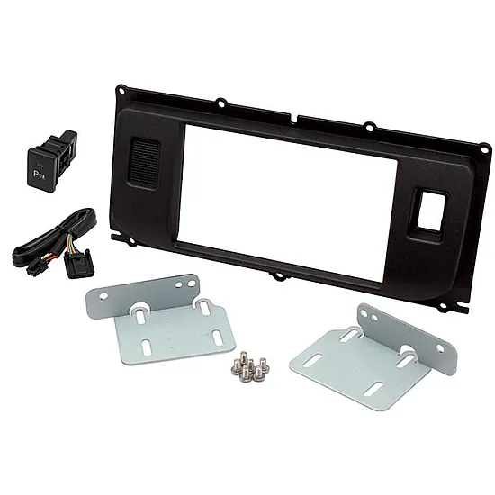 Range Rover Evoque (2011-2018) Double DIN Car Stereo Fascia Panel (DARK GREY)