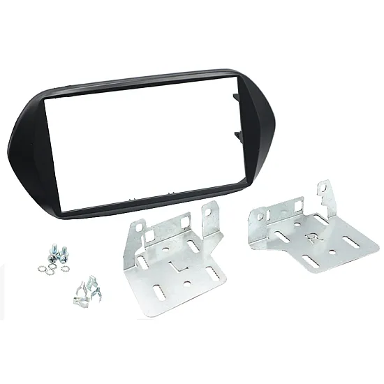 Isuzu D-Max (2020 Onwards) Double DIN Fascia Adapter Panel (PIANO BLACK)