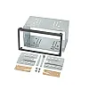 Toyota Yaris (2017-2020) Double DIN Car Stereo Upgrade Fitting Kit Matt Black