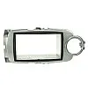 Toyota Yaris (2017-2020) Double DIN Car Stereo Fascia Adapter Panel Cage Kit (SILVER)