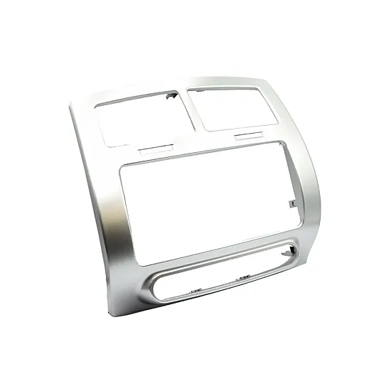 Toyota Urban Cruiser (2009-2014) Double DIN Car Stereo Fascia Adapter Panel Silver