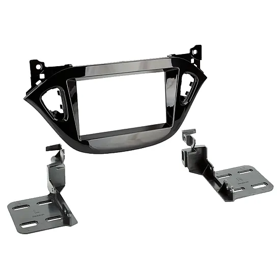 Opel Adam, Corsa E Double DIN Stereo Adapter Panel (PIANO BLACK) Opel Adam, Corsa E Double DIN Stereo Adapter Panel (PIANO BLACK)