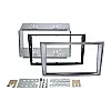 Vauxhall Antara, Astra, Zafira Double DIN Car Stereo Fitting Upgrade Kit (CHARCOAL METALLIC) Vauxhall Antara, Astra, Zafira Double DIN Car Stereo Fitting Upgrade Kit (CHARCOAL METALLIC)
