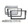 Vauxhall Antara, Astra, Zafira Double DIN Car Stereo Fitting Kit Piano Black Vauxhall Antara, Astra, Zafira Double DIN Car Stereo Fitting Kit Piano Black