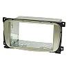 Ford (OVAL Radio) Double DIN Car Stereo Fascia SWC CAN Fitting Kit (Silver)