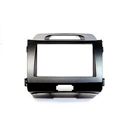 Kia Sportage (2010-2015) OEM NAV Double DIN Car Stereo Fitting Kit (DARK GREY)