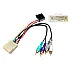 Nissan 20 pin radio replacement ISO adapter cable and Bose adapter (no steering controls)